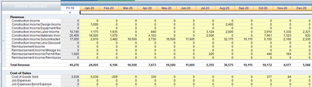 quickbooks chart of accounts import template